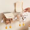 Multifunctional Kitchen Wall-mounted Adhesive Storage Rack Multifunctional Cabinet Door Storage Box Under Sink Drawer Shelf Bathroom Organizer