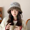 Winter Knit Bucket Hat For Women With Windproof Warmth And Casual Style