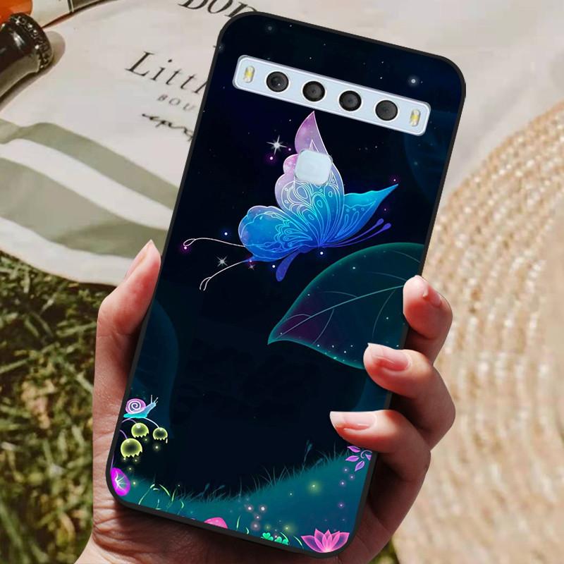 Чехол для телефона Для TCL 10L Чехлы 10 Pro Мягкий силиконовый чехол Для TCL 10L 10 Lite 5G UW 10Lite 10Pro 10 L Plus Модный чехол Coques