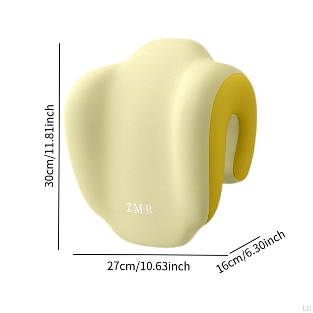 Подголовник из пены с эффектом памяти, стул, стол, поддержка шеи, нескользящая подушка для длительного сидения