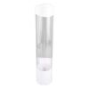 Anti Dust Paper Cup Dispenser Plastic Holder 7.5cm 50 Cups Convenient Container