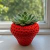 3D Printed Planter Holder Self-Contained Realistic Flower Container  Placement Easy