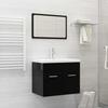Built in Wash Basin with Faucet 61 x 39 x 18 cm Ceramic White