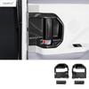 Car Inner Door Handle Bowl Panel Frame Decoration Cover Trim Carbon Fiber Style Accessories For Toyota Sienna XL40  - 2025
