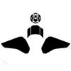 FOR ZONTES 703F 2024 Motorcycle Tank Pad Protector Leather Frosting Sticker Decals Accessoriesr
