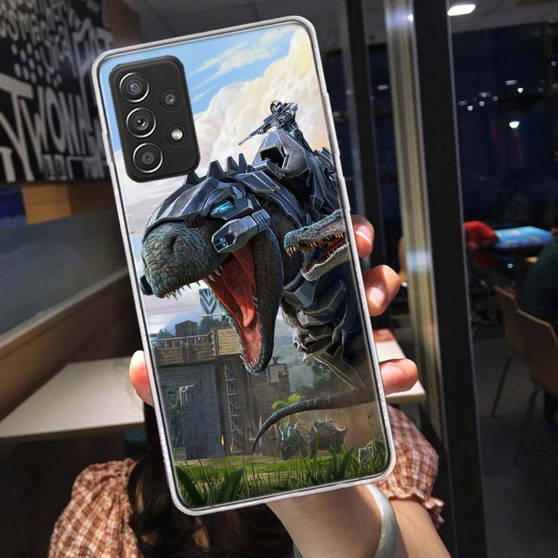 Game ARK Survival Evolved Phone Case For Samsung A15 A25 A35 A55 A16 A26 A36 A56 Galaxy A12 A22 A32 A52S A05S A02S A72 A42 A6 A7