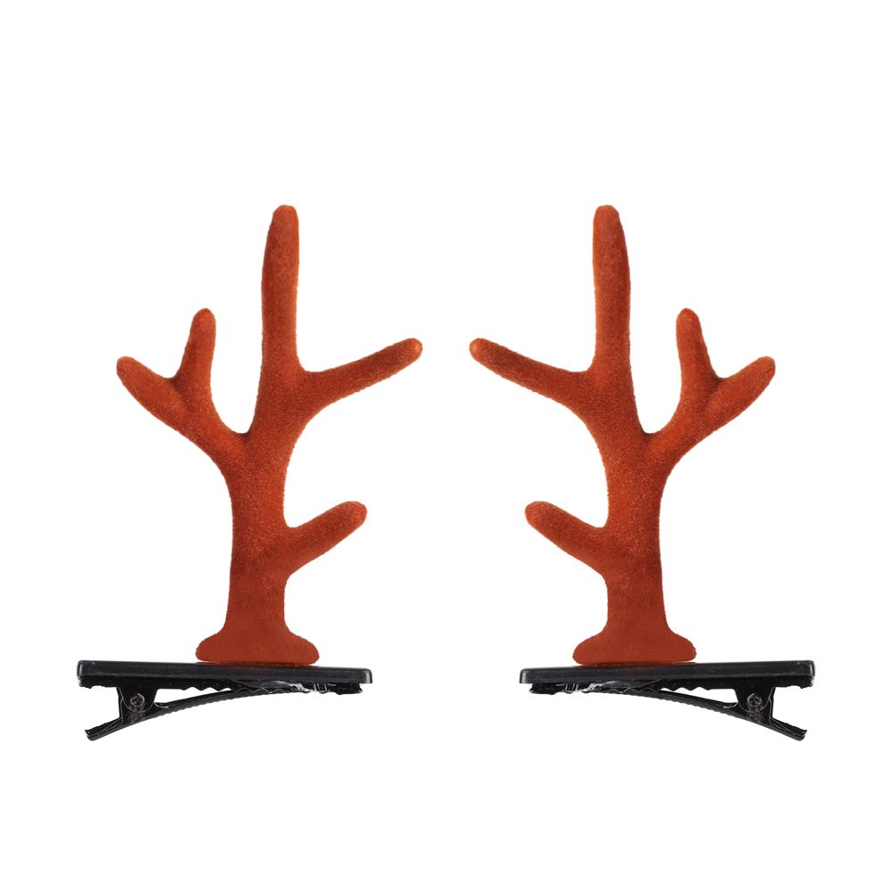 Косплей на вечеринку Оленьи уши Рога Красивые заколки для волос Аксессуары для волос Шпильки Рождественские заколки