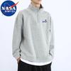 NASA MARVEL Men's Stand Collar Casual Sweatshirt