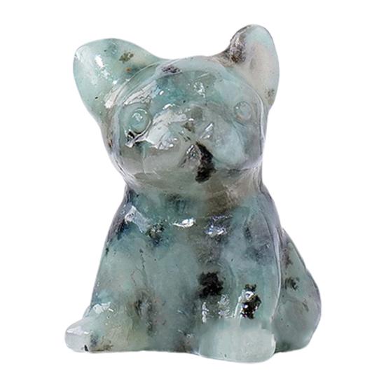 Статуя французского бульдога, очаровательный дизайн, гладкая поверхность, искусственные кристаллы розового кварца, целебные камни, статуя собаки, секс-одежда для взрослых