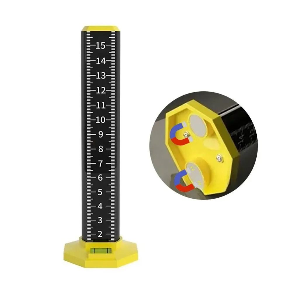 Tiles Lay Leveling Ruler Aluminum Alloy Floor Equal Ruler Portable Floor Tile Level Meter