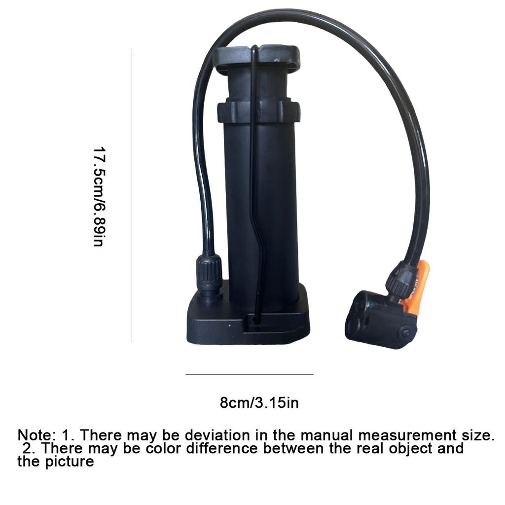 Foot Pump Motorcycle Bicycle Car Swimming Ring Ball Pedal Household Multi-function Pump Compact, Labor-saving Inflation Fast