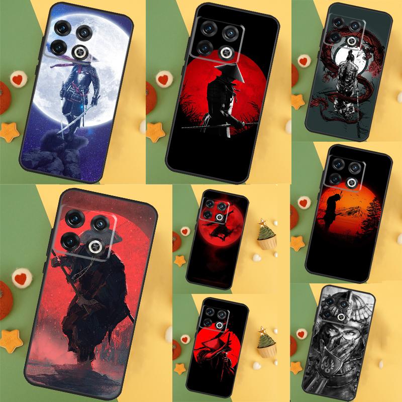 Japan The Samurai Ninja Case For OnePlus 12 12R 11 9 10 Pro 10R 10T 9R 8T Nord 3 CE 2 Lite 2T N10 N20 N30 CE4 Cover