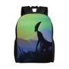 Ben 10  Laptop Bag Back To School Season A Double Sunset On Kinet Fan Art B10 Design  Retro Washable Backpack