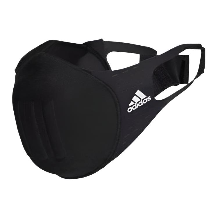 Adidas Polyester Face Masks Unisex Black HF7048
