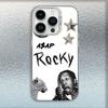 A-ASAP Rocky Рэпер Чехол для телефона для iPhone 16,15,14,13,12,11,Mini,Pro,MAX Белый Матовый Ударопрочный Чехол