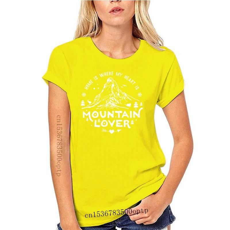Новая футболка Mountain Lover Matterhorn для мужчин, повседневная футболка из хлопка, горы зовут Маттерхорн, восхождение, походы, футболки, одежда Su