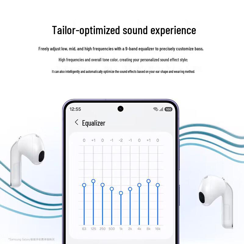 Samsung Buds4 Adaptive Noise Cancelling Wireless Earbuds