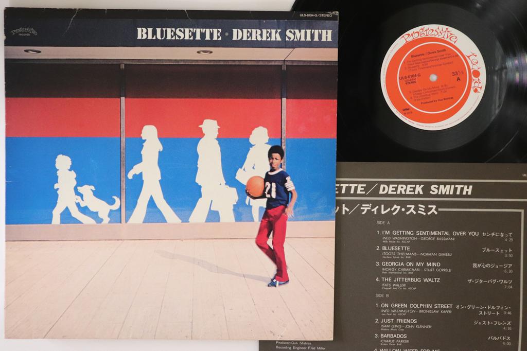 Виниловая пластинка DEREK SMITH Bluesette ULS6104G PROGRESSIVE 1978 Япония Джаз Б/у