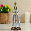 Our Lady of Fatima Statue Resin Craft Religious Ornament Desktop Room Interior Decoration Christmas