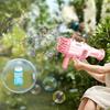 1PC Bubble Machine Wedding Bubble Gun Kids Adult Party Toys Birthday Soap Blower Ages 3+ Boy Girl Toys Outside Summer 32Holes