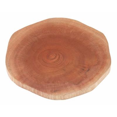 (КАПИТАН ОЛЕНЬ) Деревянная подставка для посуды, Подставка из деревянного бревна, Дерево Breath UP-2602
