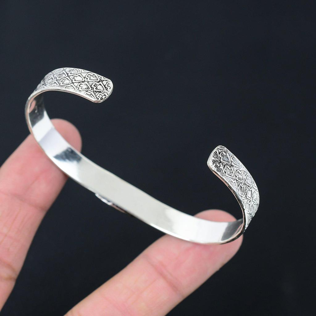 Американский дихроичный стеклянный камень серебро 925 пробы сестра уникальный браслет-манжета