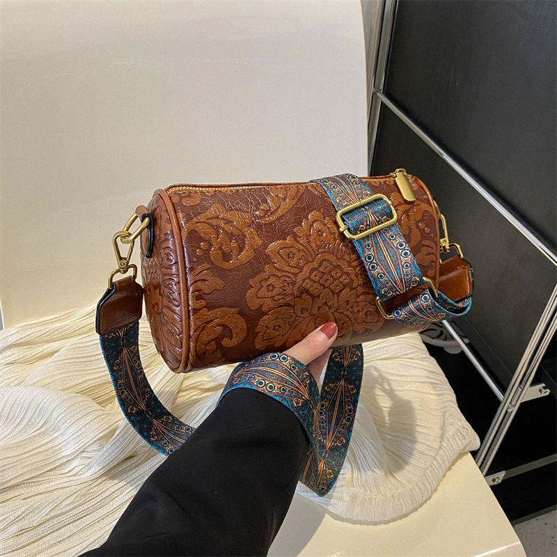 Женская сумка через плечо из искусственной кожи, дизайнерская сумка с широким ремешком, женская сумка через плечо, винтажная сумка-подушка, роскошная женская сумка-мессенджер