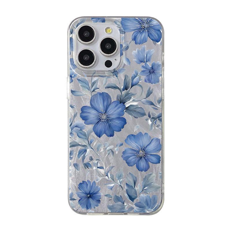 Премиальный цветок из перьев для чехла телефона iPhone11/12/13/14/15/16promax Apple 17Pro