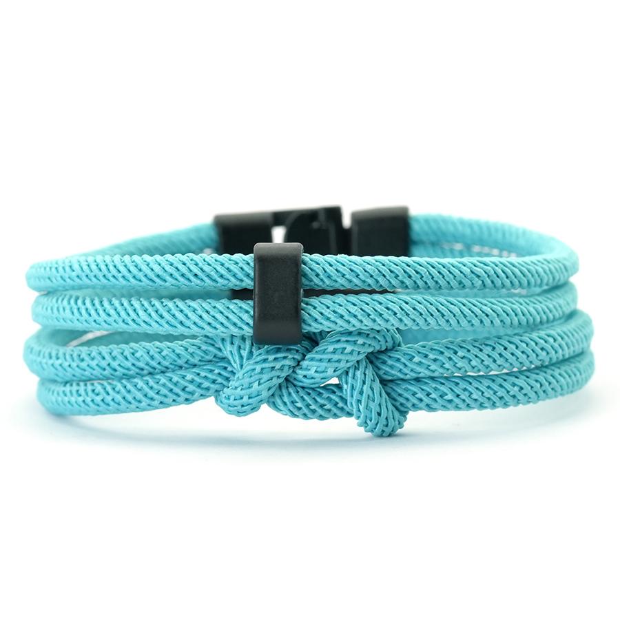 2Pcs Handmade Infinity Knot Men Bracelet Top Grade A 4mm Braided Cord 6 Color Options Daily Casual Jewelry Wrist Accessories