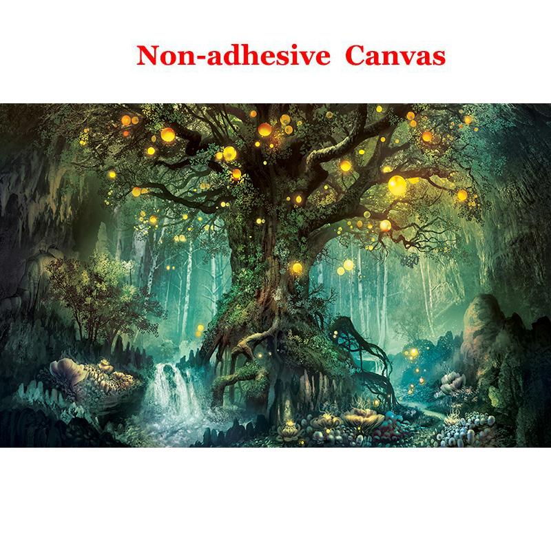 Фотообои 3D Романтические Фэнтези Лес Дерево Ручная Роспись Фрески Гостиная Телевизор Диван Дети Спальня Фон Обои Стены Бумаги