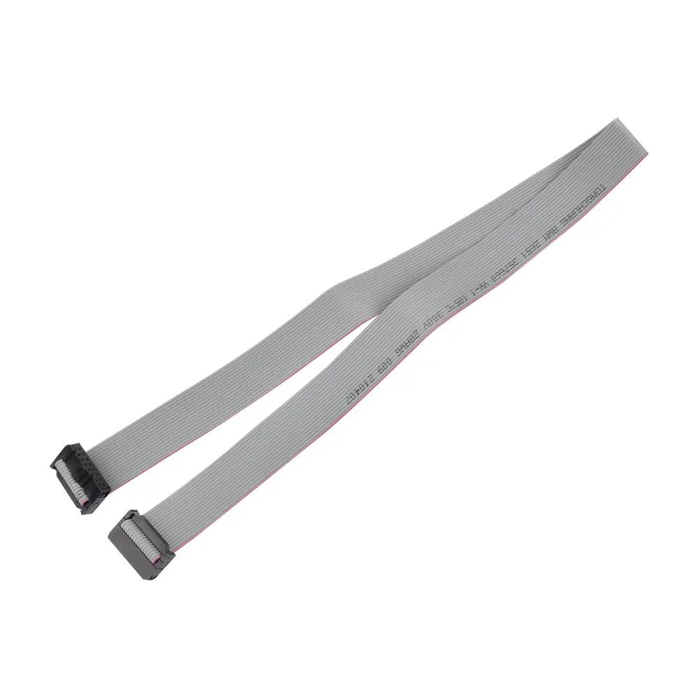 1Pcs 2.54MM Pitch JTAG ISP AVR Download Cable Wire FC-16P Connector 55cm 88cm LED Display Data Cable