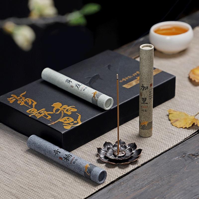 12 Types of Natural Incense Per Box Sandalwood Osmanthus Incense Stick Home Fragrance Aroma Blessing Ceremony Pray Buddha Cense 7