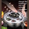 Salad Spinner Stainless Steel Large, Vegetable Washer  Lettuce Cleaner and Dryer