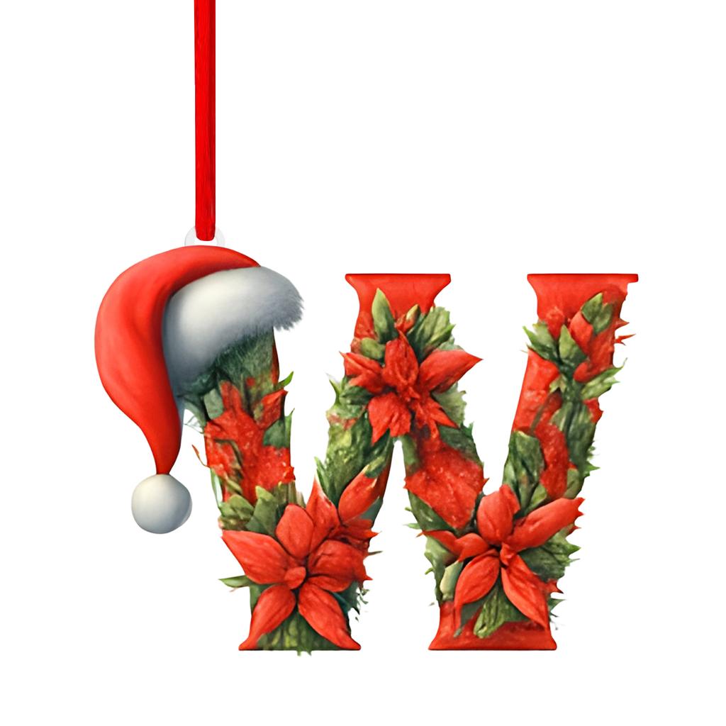 26 Letter,Christmas,Ornaments,Acrylic,1