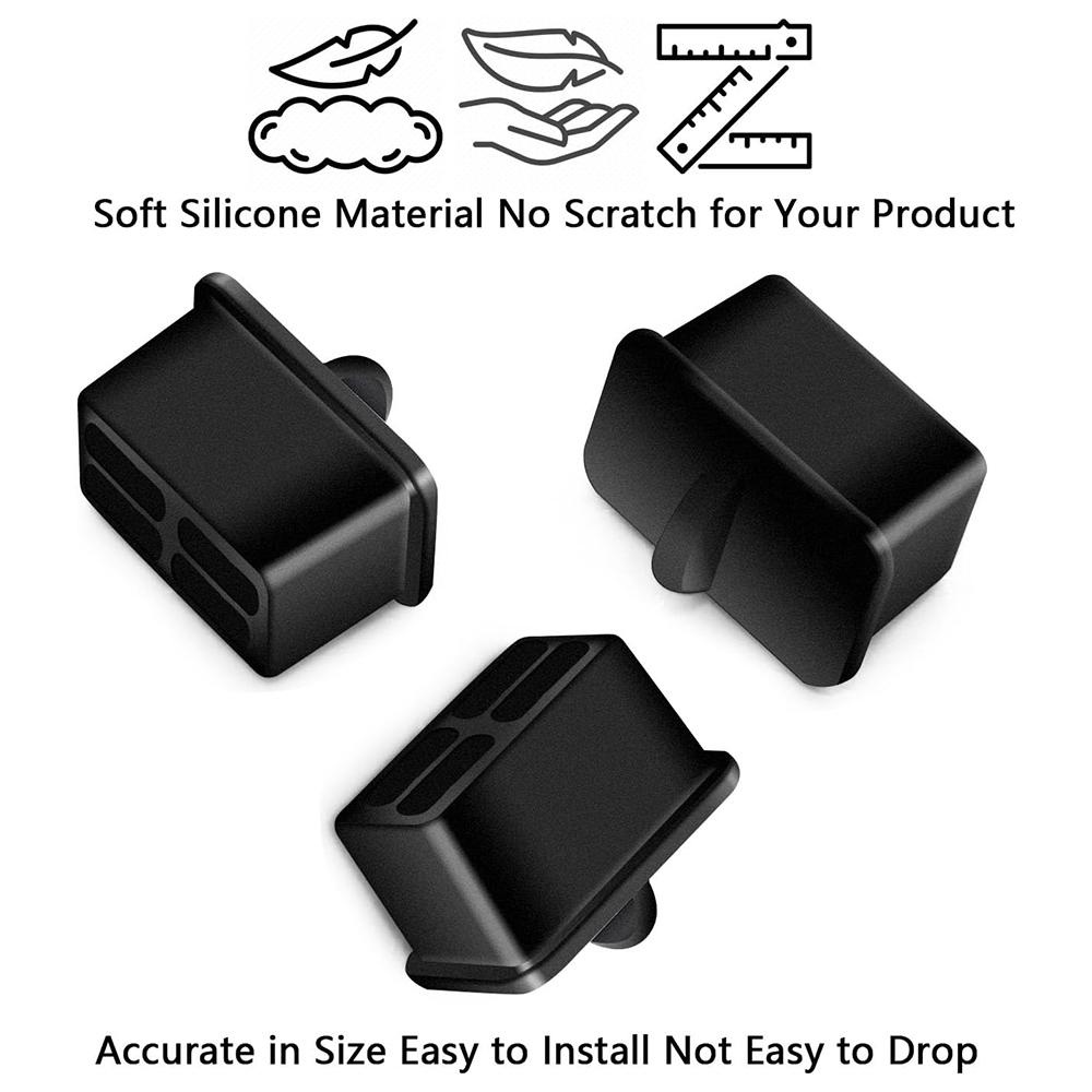 SFP+ Port Protector Fiber Optic Dust Caps SFP Anti-Dust Cap Covers Silicone Protector for Switch Network Cards Router Converters2