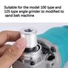 Sanding Belt Machine Tool Accessories Polishing Accessories Metals Handle Holder Adapter Electric Drill Conversion Angle Grinder Trimming Polishing