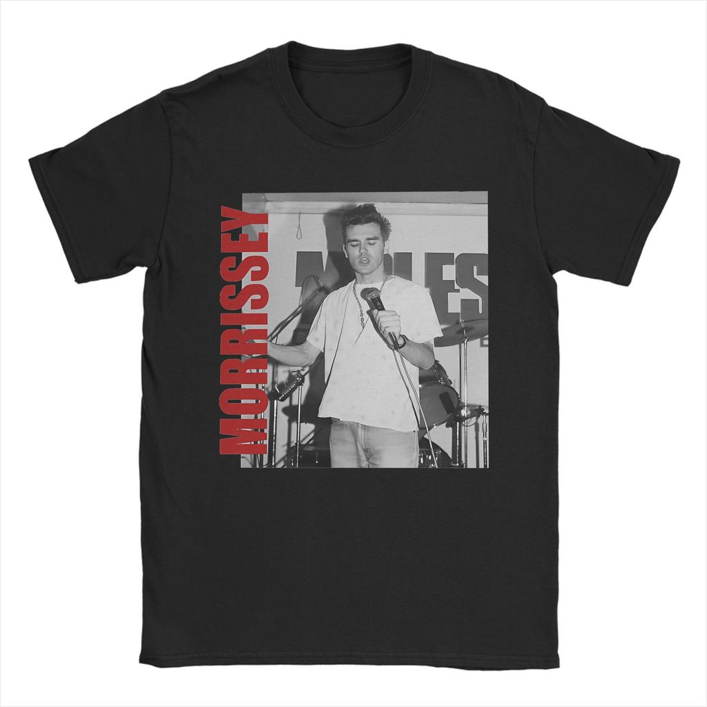 Vintage The Smiths T-Shirts Men Round Collar Cotton T Shirt Morrissey 80s 90s Short Sleeve Tee Shirt Original Clothes