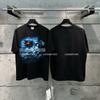 2026 Latest Punk Rock Tshirt Unisex Unisex Vintage Washed Cotton Short Sleeve Casual Streetwear Tops