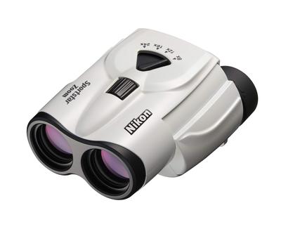 Nikon Sportstar Zoom Porro Prism 25мм Идеально для живых концертов и спорта 8-24x25 Бинокль, 8-24x Увеличение, Апертура, Белый, SPZ8-24X25WH,