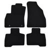 Tapis De Sol Noir Velours - J&J AUTOMOTIVE - Sur Mesure - Antidérapant - Imperméable - Compatible Fiat Nemo