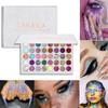 CAKAILA 40 Color Glitter Powder Sequin Curry Cream Diamond Glitter Eyeshadow Palette