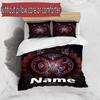 3pcs Duvet Cover Set (1*Duvet Cover + 2*Pillowcase, Without Core), Custom Name 05 1FSV Mainz 05 Pattern Bedding Set, Home Bedroom Decor Gift