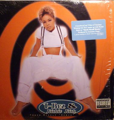 12-дюймовая пластинка T-BOZ - Touch Myself (Ремикс) 75444350911 Rowdy Records 1996 США Рэп и Хип-Хоп/R&B Б/у