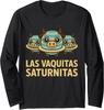 Las Vaquitas Saturnitas - Funny Italian Brainrot Long Sleeve T-Shirt