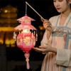 Lightweight Mid-Autumn Festival Lantern PVC Handheld Lantern Portable DIY Craft Material Kit  Kids