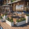 Outdoor Terrazzo Planter Box
