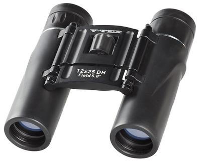 KENKO 12x25 DH Компактный 12x 25 мм Крышный Концерт Легкий V-TEX Бинокль, Увеличение, Диаметр Объектива, Призма, Применение, (249 г), Двухосевой, VT-1225D