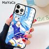 Чехол для телефона MaiYaCa Aqua Konosuba для iPhone 5 SE 2020 6 7 8 plus X XR XS 11 12 13 14 pro max Samsung S21 S22