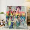Stranger Sci-fi Adventure Blanket Flannel Blanket for bed, sofa, Camping, Hiking, Picnic Essentials, gift for family Fan gifts