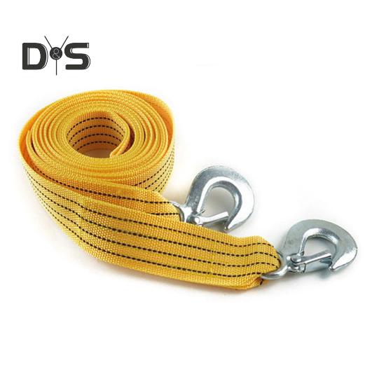 Автомобильный тяговый трос, сверхмощный нейлоновый автомобильный буксировочный трос, прочный аварийный ремень для буксировки автомобиля для транспортных средств